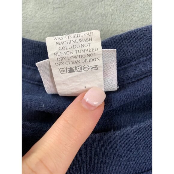 Vintage Jeff Gordon T-Shirt Mens XXL Navy DuPont Racing NASCAR Chase Authentics - Picture 9 of 10